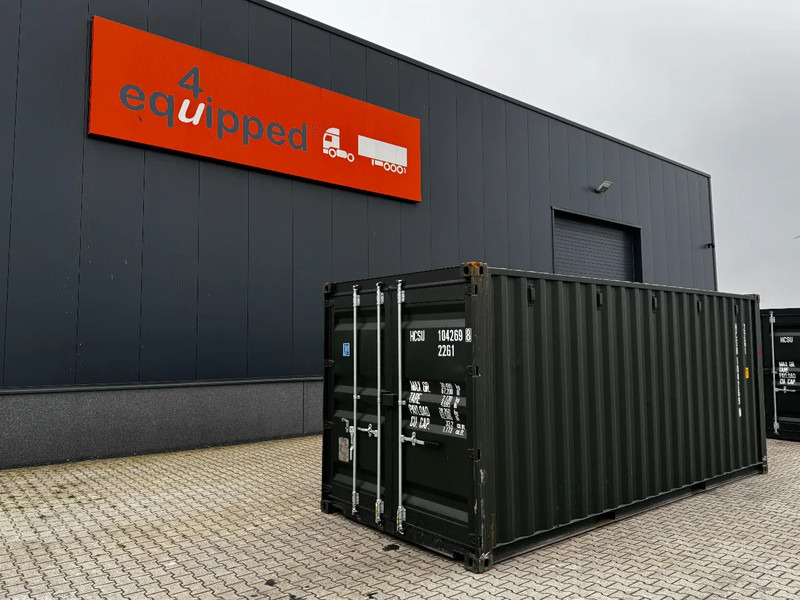 Onbekend TOP 20FT DV 8'6" containers ONE-WAY, 2x available, darkgreen - 货运集装箱:图1 Onbekend TOP 20FT DV 8'6" containers ONE-WAY, 2x available, darkgreen - 货运集装箱:图1