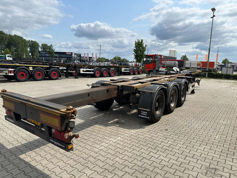 Pacton FLEX XL 45FT HC multi (2x extendable), liftaxle, SAF + DRUM, NL-chassis - 集装箱运输车/ 可拆卸车身的半拖车:图5 Pacton FLEX XL 45FT HC multi (2x extendable), liftaxle, SAF + DRUM, NL-chassis - 集装箱运输车/ 可拆卸车身的半拖车:图5