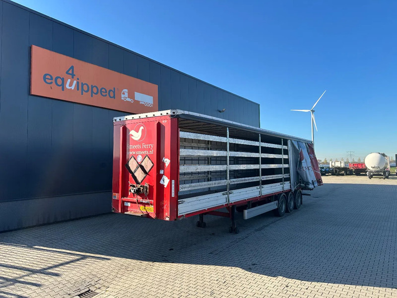 Pacton alu zijborden + planken, hardhouten vloer, NL-trailer, APK: 08-2026 - 侧帘半拖车:图1 Pacton alu zijborden + planken, hardhouten vloer, NL-trailer, APK: 08-2026 - 侧帘半拖车:图1