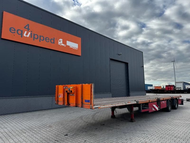 RUFA MEGA PLATFORM / LENKACHSE/ 12 TWISTLOCKS 1x 40FT + 2x 20FT (HECKBÜNDIG) / BPW / SCHEIBE/ GALVANISIERT/ RUNGENTASCHEN - 栏板式/ 平板半拖车:图1 RUFA MEGA PLATFORM / LENKACHSE/ 12 TWISTLOCKS 1x 40FT + 2x 20FT (HECKBÜNDIG) / BPW / SCHEIBE/ GALVANISIERT/ RUNGENTASCHEN - 栏板式/ 平板半拖车:图1