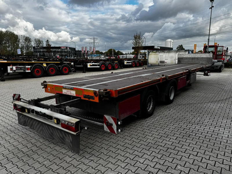 RUFA MEGA PLATFORM / LENKACHSE/ 12 TWISTLOCKS 1x 40FT + 2x 20FT (HECKBÜNDIG) / BPW / SCHEIBE/ GALVANISIERT/ RUNGENTASCHEN - 栏板式/ 平板半拖车:图4 RUFA MEGA PLATFORM / LENKACHSE/ 12 TWISTLOCKS 1x 40FT + 2x 20FT (HECKBÜNDIG) / BPW / SCHEIBE/ GALVANISIERT/ RUNGENTASCHEN - 栏板式/ 平板半拖车:图4