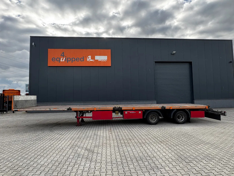 RUFA MEGA PLATFORM / LENKACHSE/ 12 TWISTLOCKS 1x 40FT + 2x 20FT (HECKBÜNDIG) / BPW / SCHEIBE/ GALVANISIERT/ RUNGENTASCHEN - 栏板式/ 平板半拖车:图2 RUFA MEGA PLATFORM / LENKACHSE/ 12 TWISTLOCKS 1x 40FT + 2x 20FT (HECKBÜNDIG) / BPW / SCHEIBE/ GALVANISIERT/ RUNGENTASCHEN - 栏板式/ 平板半拖车:图2