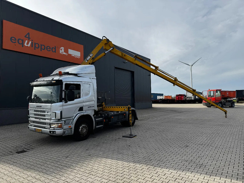 Scania P114-340 + HIAB 19-5 crane + remote / Euro-3 / 3 pedals / NL-truck / APK: 12-2025 - 起重车:图3 Scania P114-340 + HIAB 19-5 crane + remote / Euro-3 / 3 pedals / NL-truck / APK: 12-2025 - 起重车:图3