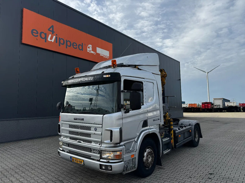 Scania P114-340 + HIAB 19-5 crane + remote / Euro-3 / 3 pedals / NL-truck / APK: 12-2025 - 起重车:图4 Scania P114-340 + HIAB 19-5 crane + remote / Euro-3 / 3 pedals / NL-truck / APK: 12-2025 - 起重车:图4