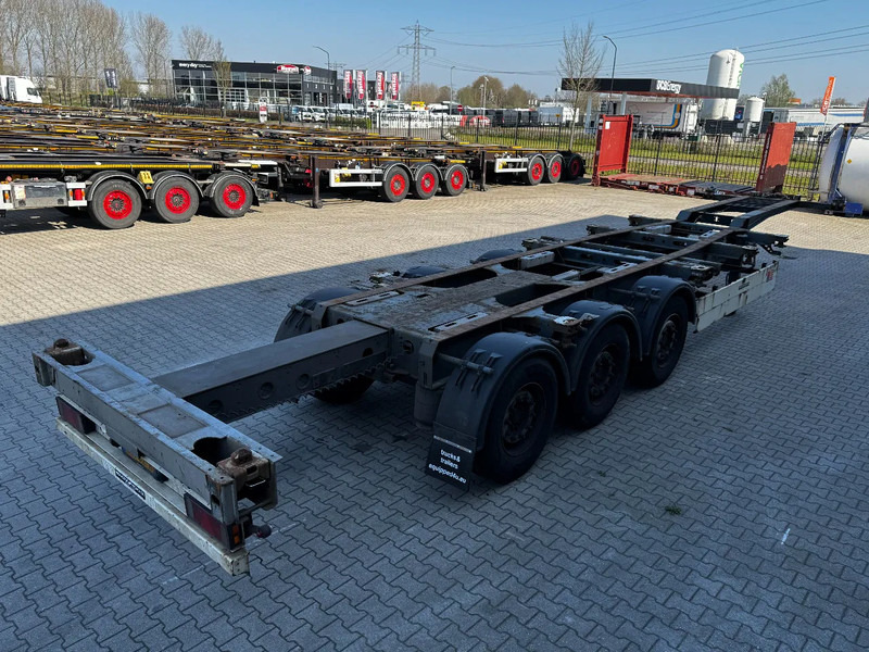 Schmitz Cargobull 40FT HC-chassis, SAF + disc, liftaxle, extendable at the rear, NL-chassis - 集装箱运输车/ 可拆卸车身的半拖车:图3 Schmitz Cargobull 40FT HC-chassis, SAF + disc, liftaxle, extendable at the rear, NL-chassis - 集装箱运输车/ 可拆卸车身的半拖车:图3