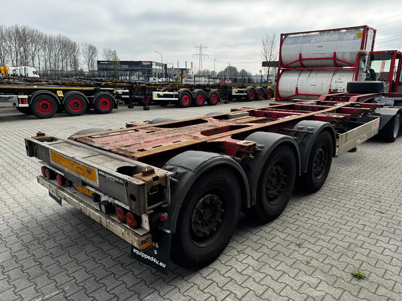 Schmitz Cargobull 40FT HC-chassis, disc, liftaxle, extendable at the rear, WITH WORK!!! - 集装箱运输车/ 可拆卸车身的半拖车:图4 Schmitz Cargobull 40FT HC-chassis, disc, liftaxle, extendable at the rear, WITH WORK!!! - 集装箱运输车/ 可拆卸车身的半拖车:图4