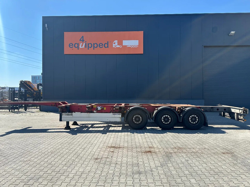 Schmitz Cargobull 40FT HC-chassis, disc, liftaxle, extendable at the rear - 集装箱运输车/ 可拆卸车身的半拖车:图2 Schmitz Cargobull 40FT HC-chassis, disc, liftaxle, extendable at the rear - 集装箱运输车/ 可拆卸车身的半拖车:图2