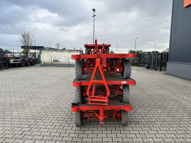 Still + 9x 2016 MAFI double-steered and connectable heavy-duty trailers with 6000kg loading capacity - 栏板式/ 平板拖车:图5 Still + 9x 2016 MAFI double-steered and connectable heavy-duty trailers with 6000kg loading capacity - 栏板式/ 平板拖车:图5