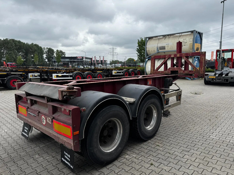 Van Hool 2 AXLE 20FT TIPPING-CHASSIS, TWIN-TIRES, BPW + DRUM, ALCOA - 集装箱运输车/ 可拆卸车身的半拖车:图4 Van Hool 2 AXLE 20FT TIPPING-CHASSIS, TWIN-TIRES, BPW + DRUM, ALCOA - 集装箱运输车/ 可拆卸车身的半拖车:图4