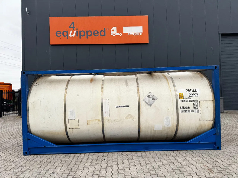Van Hool 20FT ISO, 25.000L / 1-COMP / T11/ valid 2,5Y till 11-2026 - 储罐:图2 Van Hool 20FT ISO, 25.000L / 1-COMP / T11/ valid 2,5Y till 11-2026 - 储罐:图2