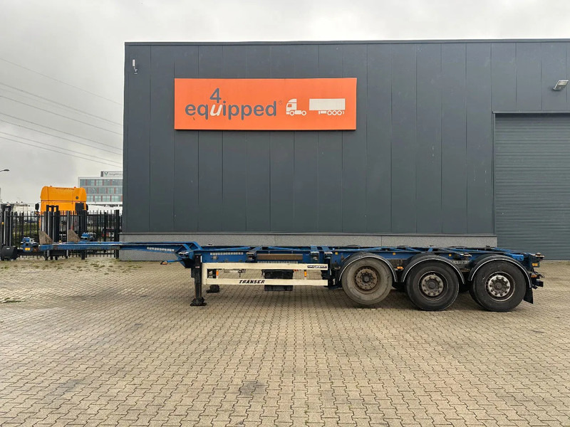 Van Hool 40FT HC-chassis, DISCBRAKES, liftaxle, extendable - 集装箱运输车/ 可拆卸车身的半拖车:图2 Van Hool 40FT HC-chassis, DISCBRAKES, liftaxle, extendable - 集装箱运输车/ 可拆卸车身的半拖车:图2