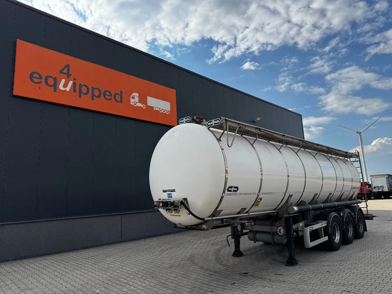 Van Hool FOOD / RVS chassis / empty weight 5.860kg / 29.500L / 1-COMP / 1 -BAFFLE / DISC / NL / APK - 液罐半拖车:图1 Van Hool FOOD / RVS chassis / empty weight 5.860kg / 29.500L / 1-COMP / 1 -BAFFLE / DISC / NL / APK - 液罐半拖车:图1