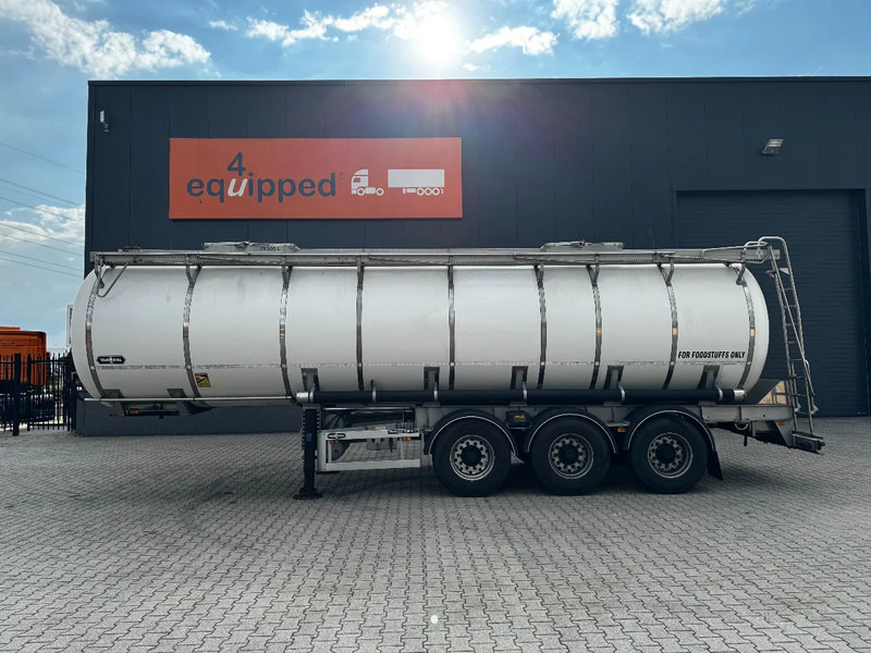 Van Hool FOOD / RVS chassis / empty weight 5.860kg / 29.500L / 1-COMP / 1 -BAFFLE / DISC / NL / APK - 液罐半拖车:图2 Van Hool FOOD / RVS chassis / empty weight 5.860kg / 29.500L / 1-COMP / 1 -BAFFLE / DISC / NL / APK - 液罐半拖车:图2