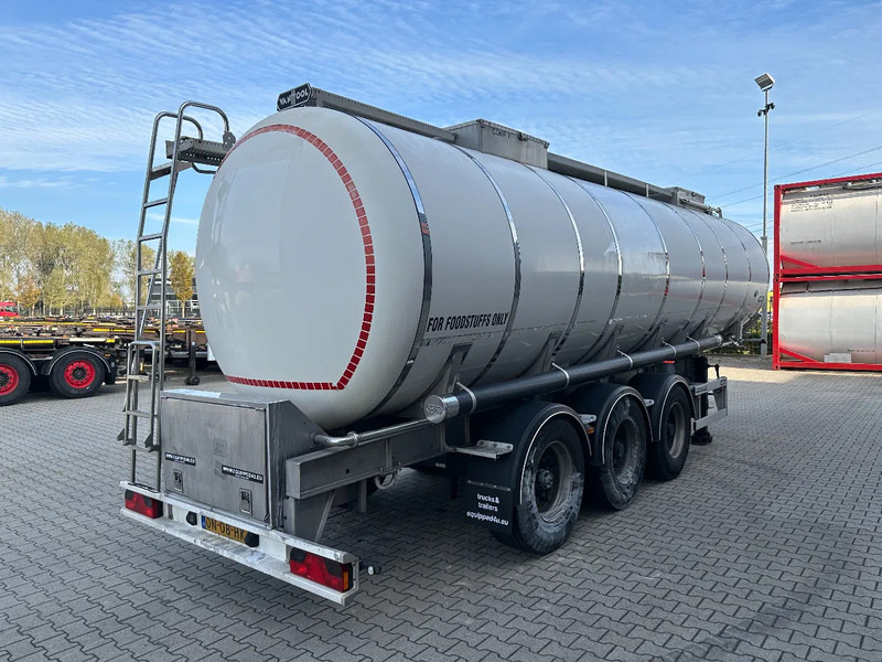 Van Hool LEBENSMITTEL / RVS Rahmen / Leergewicht: 5.860kg / 29.500L / 1-Kammer+ 1 Schwallwand / Scheibebremse / NL / APK - 液罐半拖车:图3 Van Hool LEBENSMITTEL / RVS Rahmen / Leergewicht: 5.860kg / 29.500L / 1-Kammer+ 1 Schwallwand / Scheibebremse / NL / APK - 液罐半拖车:图3