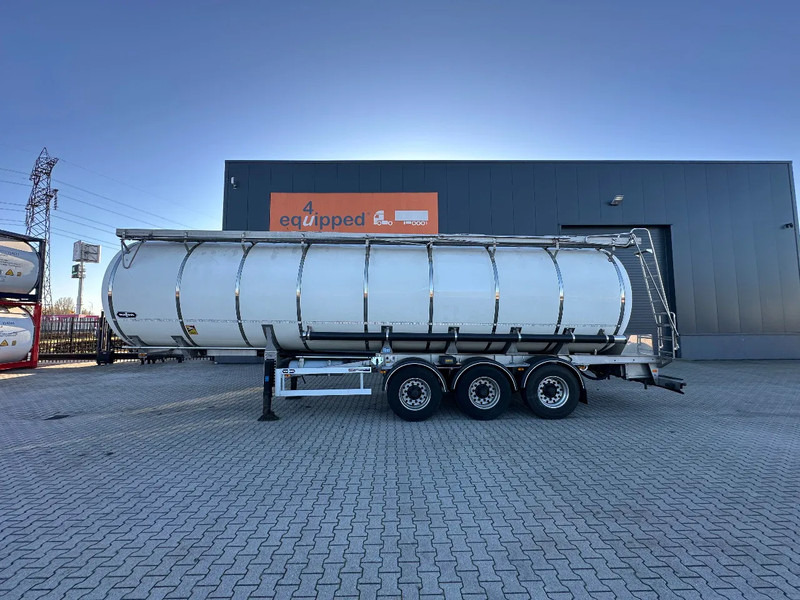 Van Hool LEVENSMIDDELEN / 39.000L / 3-KAMMER / INOX / NL-Auflieger / APK: 03/202 - 液罐半拖车:图2 Van Hool LEVENSMIDDELEN / 39.000L / 3-KAMMER / INOX / NL-Auflieger / APK: 03/202 - 液罐半拖车:图2