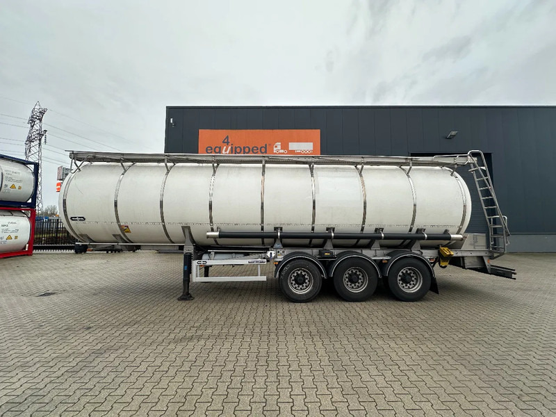 Van Hool LEVENSMIDDELEN / 39.000L / 3-KAMMER / INOX / NL-Auflieger / APK: 04/202 - 液罐半拖车:图2 Van Hool LEVENSMIDDELEN / 39.000L / 3-KAMMER / INOX / NL-Auflieger / APK: 04/202 - 液罐半拖车:图2