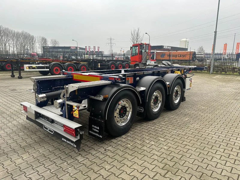 Van Hool NEW / DIRECT AVAILABLE 20FT ADR-CHASSIS, EMPTY WEIGHT: 3.300KG, DISCBRAKES, 3x available, ALU WHEELS - 集装箱运输车/ 可拆卸车身的半拖车:图5 Van Hool NEW / DIRECT AVAILABLE 20FT ADR-CHASSIS, EMPTY WEIGHT: 3.300KG, DISCBRAKES, 3x available, ALU WHEELS - 集装箱运输车/ 可拆卸车身的半拖车:图5