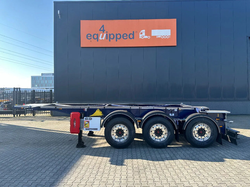 Van Hool NEW / DIRECT AVAILABLE 20FT ADR-CHASSIS, EMPTY WEIGHT: 3.300KG, DISCBRAKES, 3x available, ALU WHEELS - 集装箱运输车/ 可拆卸车身的半拖车:图2 Van Hool NEW / DIRECT AVAILABLE 20FT ADR-CHASSIS, EMPTY WEIGHT: 3.300KG, DISCBRAKES, 3x available, ALU WHEELS - 集装箱运输车/ 可拆卸车身的半拖车:图2