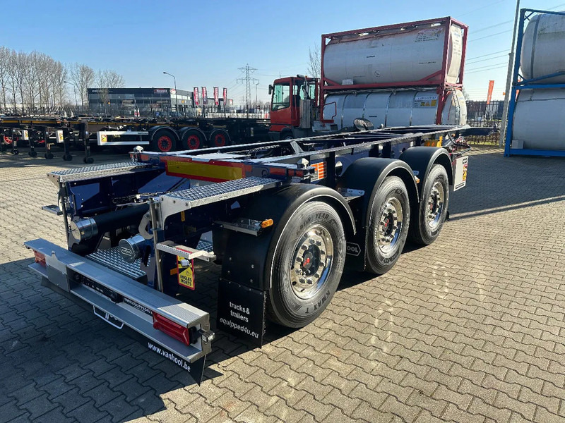 Van Hool NEW / DIRECT AVAILABLE 20FT ADR-CHASSIS, EMPTY WEIGHT: 3.300KG, DISCBRAKES, 3x available, ALU WHEELS - 集装箱运输车/ 可拆卸车身的半拖车:图4 Van Hool NEW / DIRECT AVAILABLE 20FT ADR-CHASSIS, EMPTY WEIGHT: 3.300KG, DISCBRAKES, 3x available, ALU WHEELS - 集装箱运输车/ 可拆卸车身的半拖车:图4