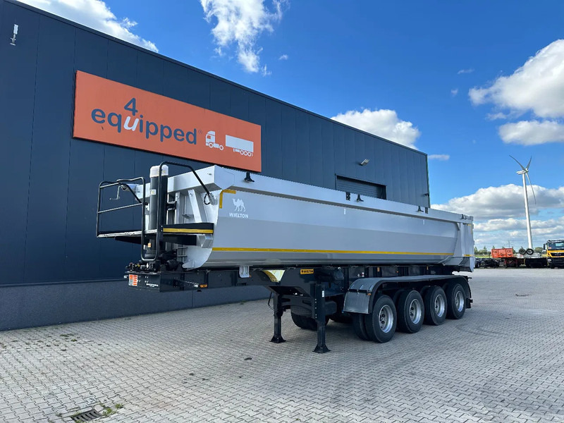 Wielton NEW / UNUSED 4-axle HEAVY-DUTY tipper, HARDOX, 16 tires, 32CBM, NO DOCUMENTS!!! - 翻斗半拖车:图2 Wielton NEW / UNUSED 4-axle HEAVY-DUTY tipper, HARDOX, 16 tires, 32CBM, NO DOCUMENTS!!! - 翻斗半拖车:图2