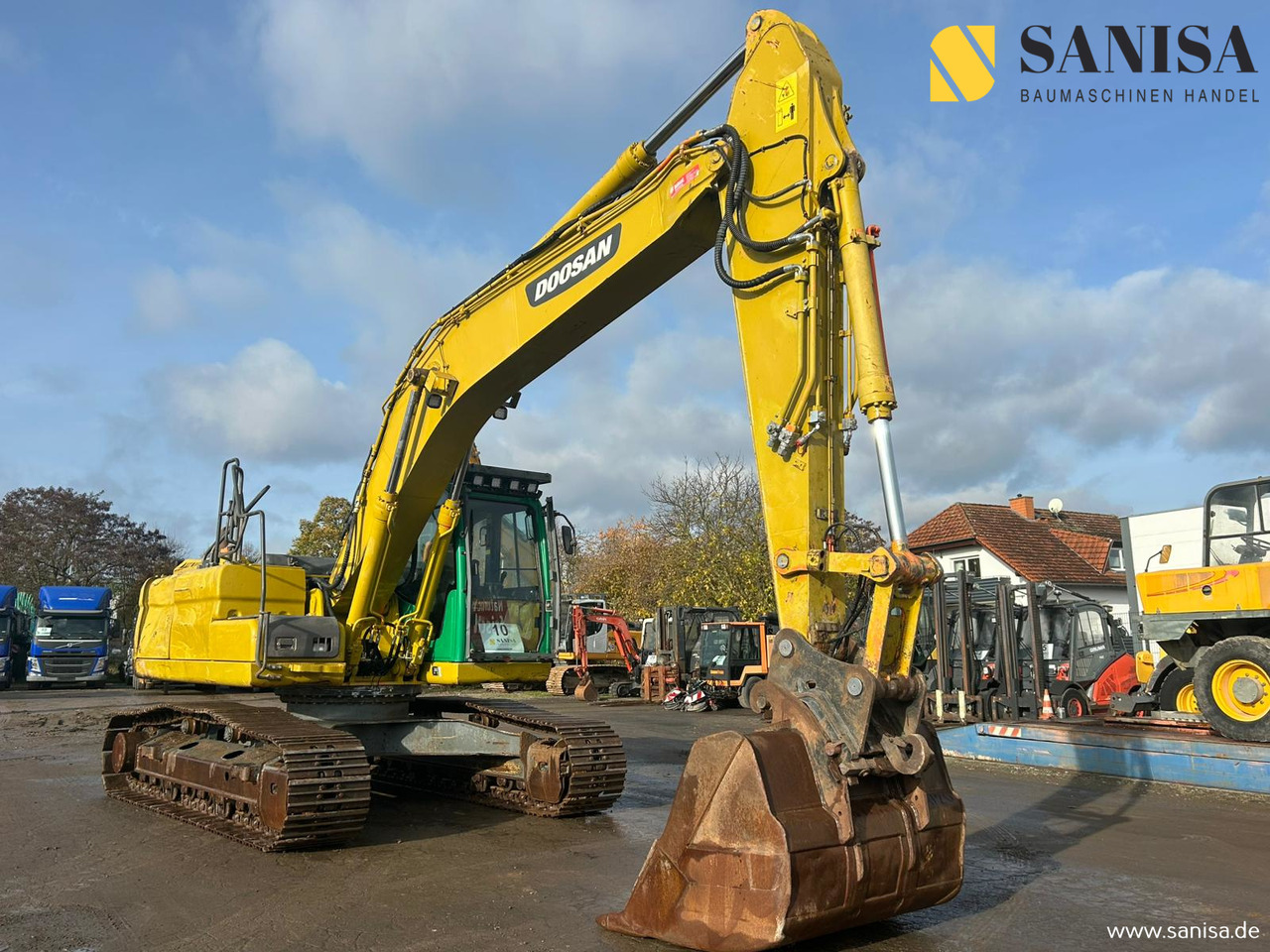 DOOSAN DX225 LC-3/ 1 Löffel/SW/Hydraulikleitung - 履带式挖掘机:图1 DOOSAN DX225 LC-3/ 1 Löffel/SW/Hydraulikleitung - 履带式挖掘机:图1