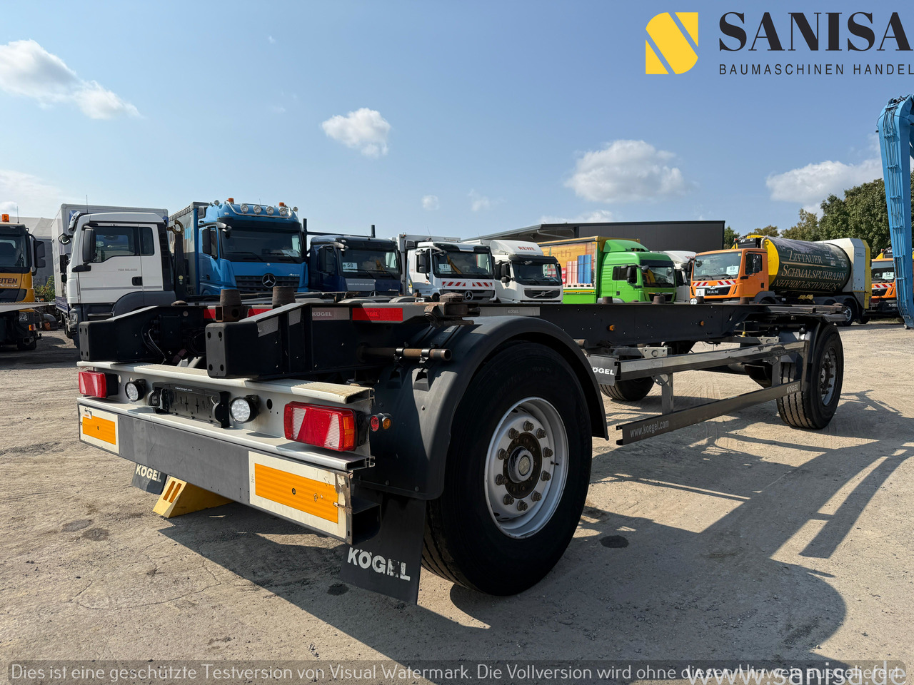 KÖGEL AW18/Wechselfahrgestell/BDF/Pneumatik - 底盘拖车:图4 KÖGEL AW18/Wechselfahrgestell/BDF/Pneumatik - 底盘拖车:图4