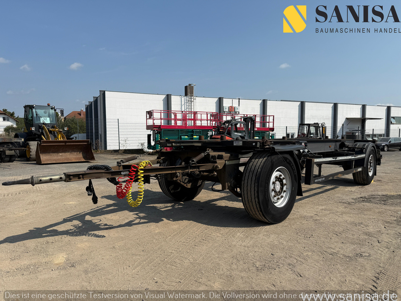 KÖGEL AW18/Wechselfahrgestell/BDF/Pneumatik - 底盘拖车:图1 KÖGEL AW18/Wechselfahrgestell/BDF/Pneumatik - 底盘拖车:图1