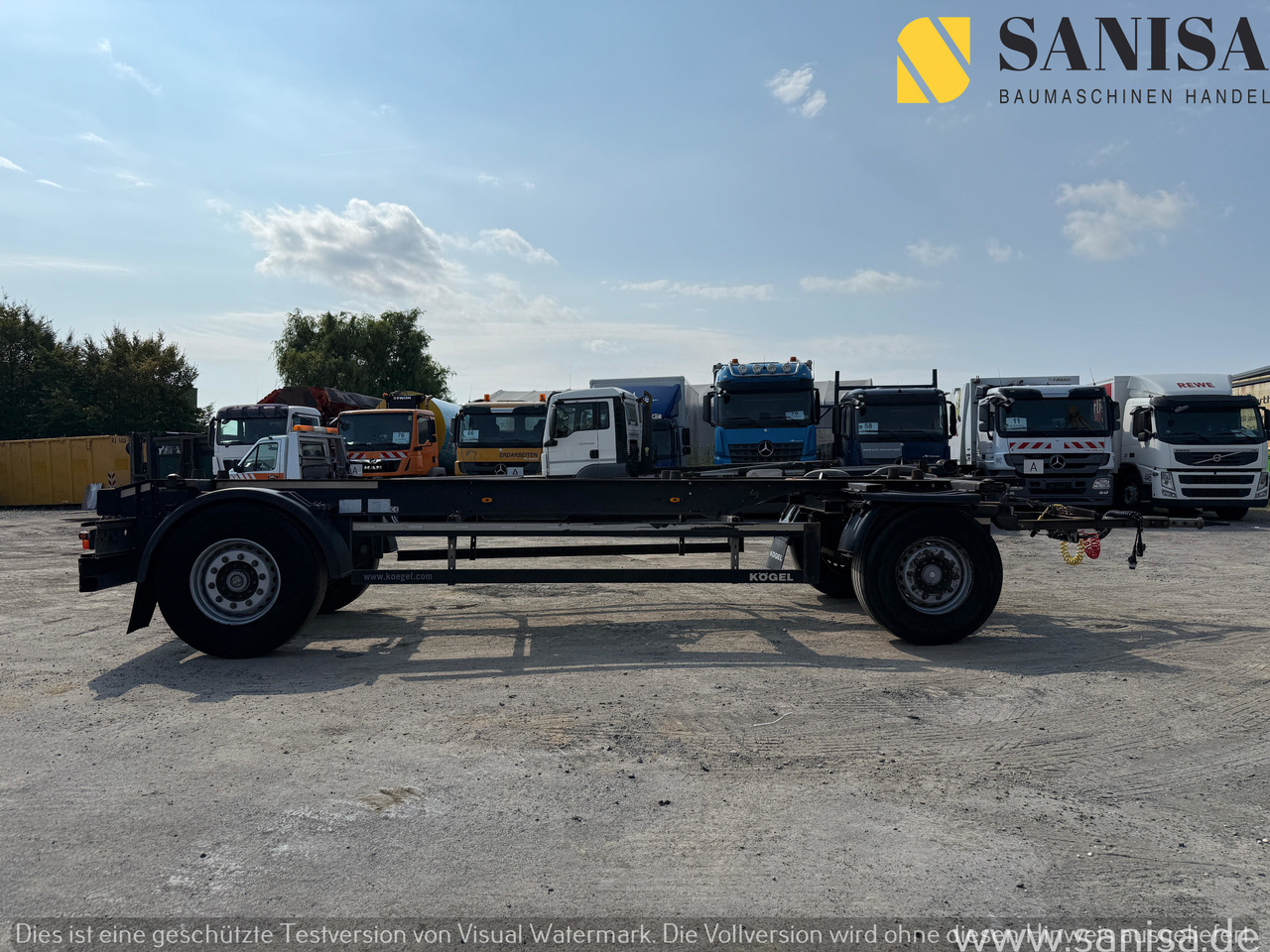 KÖGEL AW18/Wechselfahrgestell/BDF/Pneumatik - 底盘拖车:图5 KÖGEL AW18/Wechselfahrgestell/BDF/Pneumatik - 底盘拖车:图5