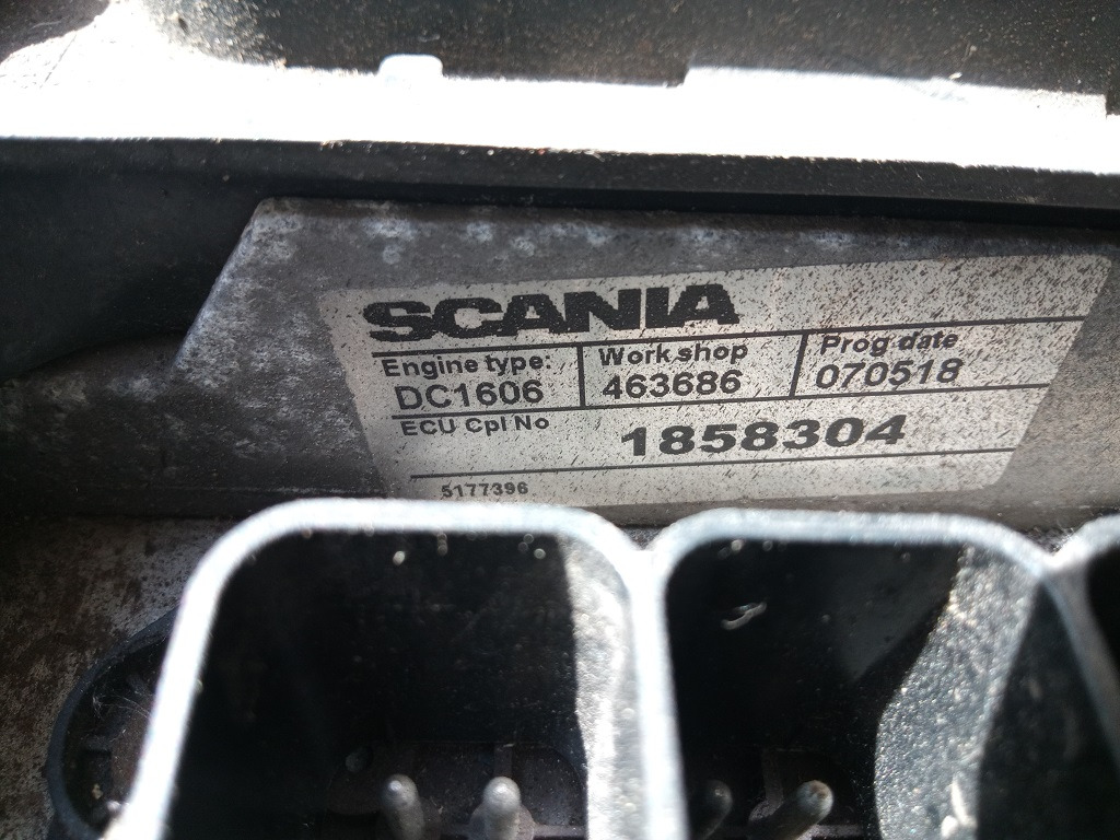 EDC Scania R500 DC1606 1858304 - ECU 适用于 卡车:图1 EDC Scania R500 DC1606 1858304 - ECU 适用于 卡车:图1