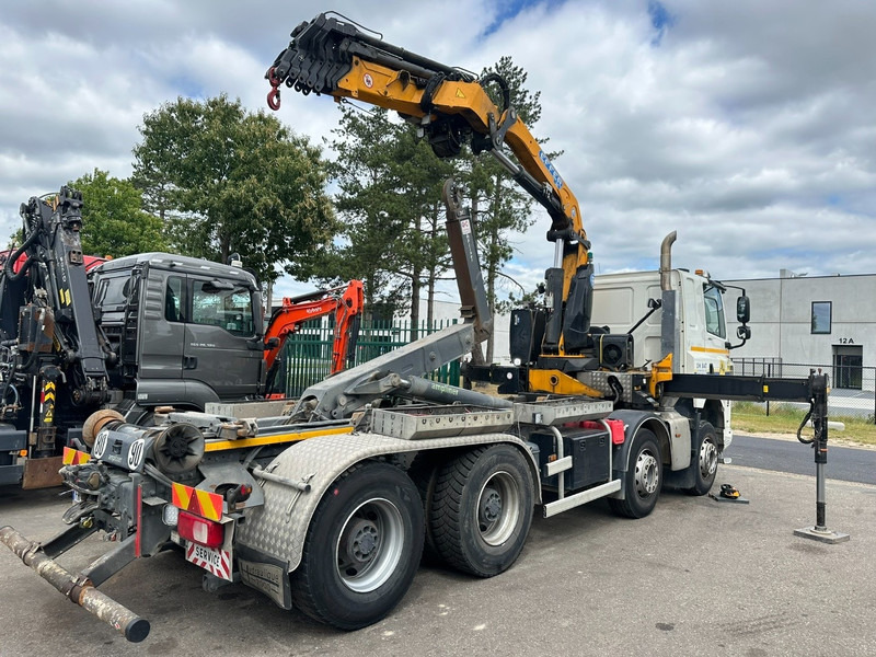 DAF CF 480 8x4 HOOKLIFT + CRANE (19m!) EFFER 205 / 6S + WINCH - RETARDER - *165.000km* - VERY NICE - 起重车:图5 DAF CF 480 8x4 HOOKLIFT + CRANE (19m!) EFFER 205 / 6S + WINCH - RETARDER - *165.000km* - VERY NICE - 起重车:图5
