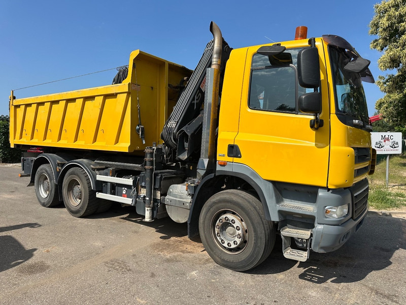 DAF CF 85.410 6X4 21T HOOKLIFT + CRANE HIAB 166-3 HIPRO + ROTATOR - 5/6F - RETARDER - TÜV 10/2025 - EURO 5 - BE TRUCK - 吊钩升降车, 起重车:图2 DAF CF 85.410 6X4 21T HOOKLIFT + CRANE HIAB 166-3 HIPRO + ROTATOR - 5/6F - RETARDER - TÜV 10/2025 - EURO 5 - BE TRUCK - 吊钩升降车, 起重车:图2