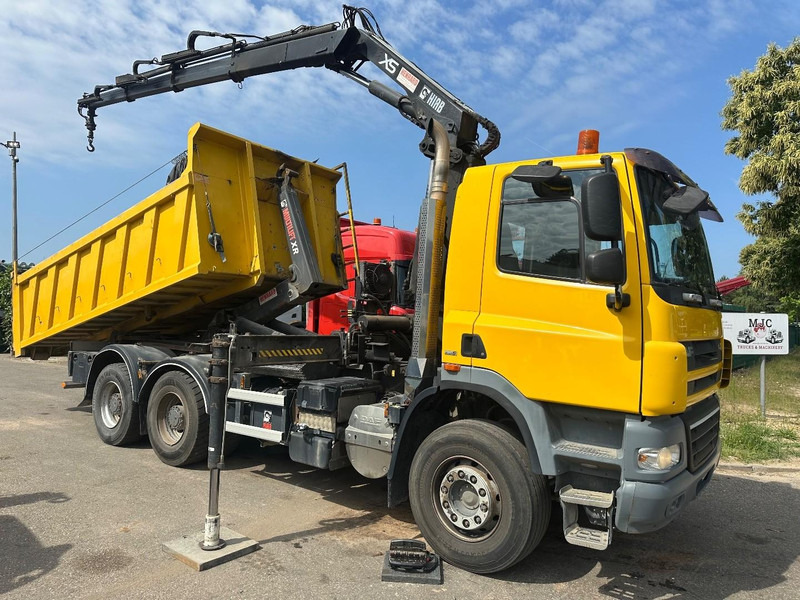 DAF CF 85.410 6X4 21T HOOKLIFT + CRANE HIAB 166-3 HIPRO + ROTATOR - 5/6F - RETARDER - TÜV 10/2025 - EURO 5 - BE TRUCK - 吊钩升降车, 起重车:图1 DAF CF 85.410 6X4 21T HOOKLIFT + CRANE HIAB 166-3 HIPRO + ROTATOR - 5/6F - RETARDER - TÜV 10/2025 - EURO 5 - BE TRUCK - 吊钩升降车, 起重车:图1