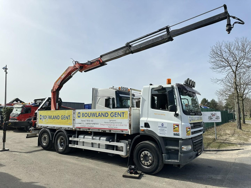 DAF CF 85.460 6x2 LIFT+LENK ACHSE + KRAN PALFINGER PK 18500 (3x) + RADIO + ROTATOR - EURO 5 - AS TRONIC - BE TRUCK - 栏板式/ 平板卡车, 起重车:图2 DAF CF 85.460 6x2 LIFT+LENK ACHSE + KRAN PALFINGER PK 18500 (3x) + RADIO + ROTATOR - EURO 5 - AS TRONIC - BE TRUCK - 栏板式/ 平板卡车, 起重车:图2