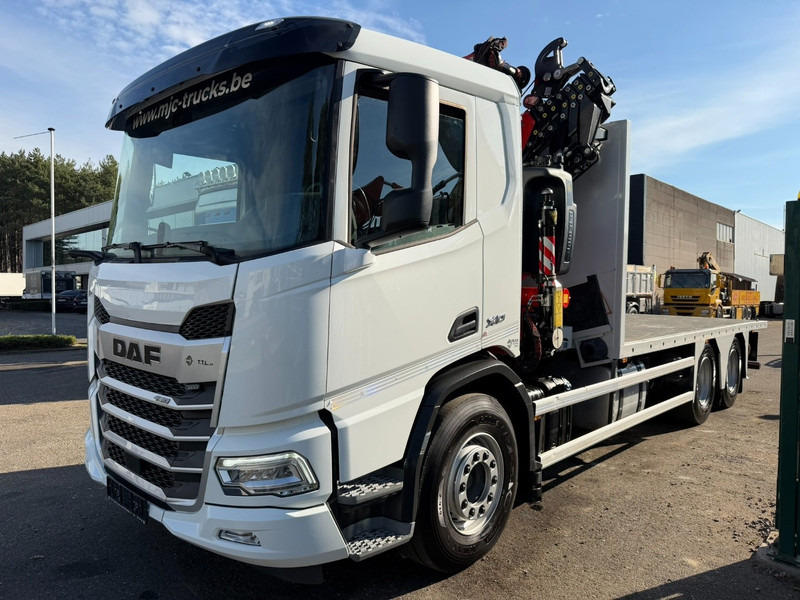 DAF XD 450 6x4 PRITSCHE + (24m) KRAN FASSI F345 8x + WINCH - 35.000km - *TOP CONDITION* - BE TRUCK - 栏板式/ 平板卡车, 起重车:图4 DAF XD 450 6x4 PRITSCHE + (24m) KRAN FASSI F345 8x + WINCH - 35.000km - *TOP CONDITION* - BE TRUCK - 栏板式/ 平板卡车, 起重车:图4