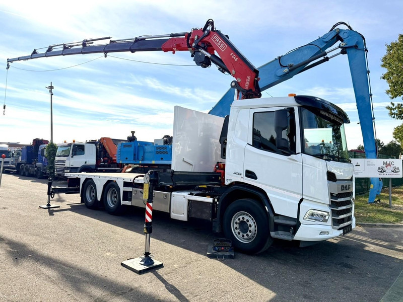 DAF XD 450 6x4 PRITSCHE + (24m) KRAN FASSI F345 8x + WINCH - 35.000km - *TOP CONDITION* - BE TRUCK - 栏板式/ 平板卡车, 起重车:图2 DAF XD 450 6x4 PRITSCHE + (24m) KRAN FASSI F345 8x + WINCH - 35.000km - *TOP CONDITION* - BE TRUCK - 栏板式/ 平板卡车, 起重车:图2