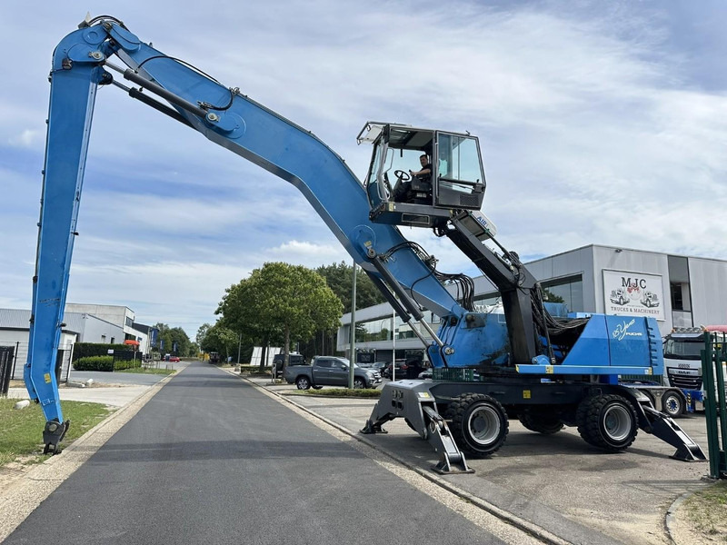 Fuchs TEREX MHL 360 OVERSLAGKRAAN / MATERIAL HANDLER / UMSCHLAGBAGGER - TOP ZUSTAND - 轮式挖掘机:图4 Fuchs TEREX MHL 360 OVERSLAGKRAAN / MATERIAL HANDLER / UMSCHLAGBAGGER - TOP ZUSTAND - 轮式挖掘机:图4