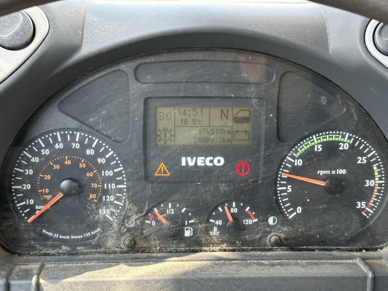 厢式卡车 Iveco EUROCARGO 80E18 CLOSED BOX 6m00 x 2m49 x 2m37 - EURO 5 - *176.000km* - TAILLIFT - MANUAL - BE TRUCK：图11