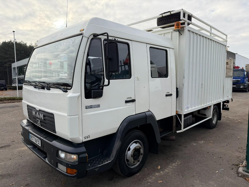 MAN 10.225 LC CLOSED BOX / KOFFER - DOKA - MANUAL GEARBOX - *344.000km* - STEEL SPRING / BLATT / LAMES - BE TRUCK - 厢式卡车:图3 MAN 10.225 LC CLOSED BOX / KOFFER - DOKA - MANUAL GEARBOX - *344.000km* - STEEL SPRING / BLATT / LAMES - BE TRUCK - 厢式卡车:图3