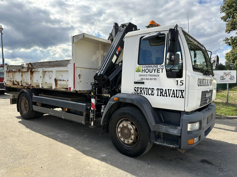 MAN LC 18.280 18T 4x2 TIPPER + CRANE (2018!!!) HIAB 099 E-2 DUO (921h!) - *157.000km* - FULL AIR - BE TRUCK - 翻斗车, 起重车:图3 MAN LC 18.280 18T 4x2 TIPPER + CRANE (2018!!!) HIAB 099 E-2 DUO (921h!) - *157.000km* - FULL AIR - BE TRUCK - 翻斗车, 起重车:图3