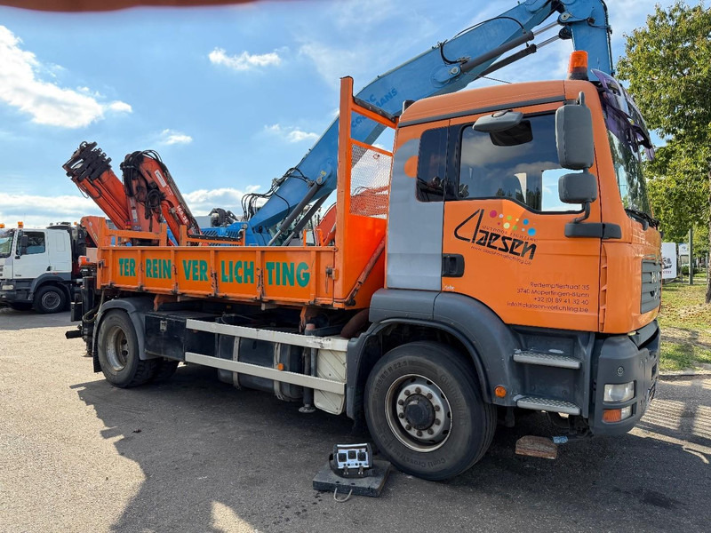 MAN TGA 18.310 4x4 Hydro-drive 2-SEITEN KIPPER + KRAN ATLAS 165 (4x) + RADIO - BE truck - 翻斗车, 起重车:图2 MAN TGA 18.310 4x4 Hydro-drive 2-SEITEN KIPPER + KRAN ATLAS 165 (4x) + RADIO - BE truck - 翻斗车, 起重车:图2