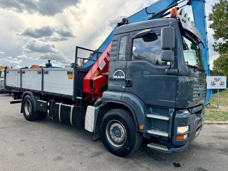 MAN TGA 18.350 4x2 TIPPER + CRANE HMF 1110 K2 + ROTATOR - STEEL SPRING / BLATT / BALLESTAS / LAMES - BE TRUCK - 翻斗车, 起重车:图3 MAN TGA 18.350 4x2 TIPPER + CRANE HMF 1110 K2 + ROTATOR - STEEL SPRING / BLATT / BALLESTAS / LAMES - BE TRUCK - 翻斗车, 起重车:图3