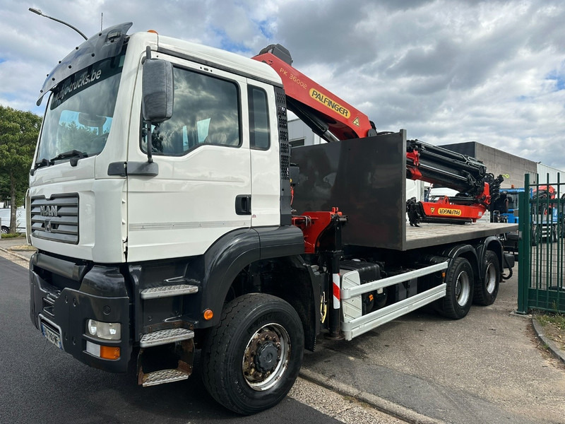 MAN TGA 33.360 6x6 + CRANE PALFINGER PK36002 E 6x + JIB + WINCH - *184.000km* - MANUAL - EURO 3 - 起重车:图1 MAN TGA 33.360 6x6 + CRANE PALFINGER PK36002 E 6x + JIB + WINCH - *184.000km* - MANUAL - EURO 3 - 起重车:图1