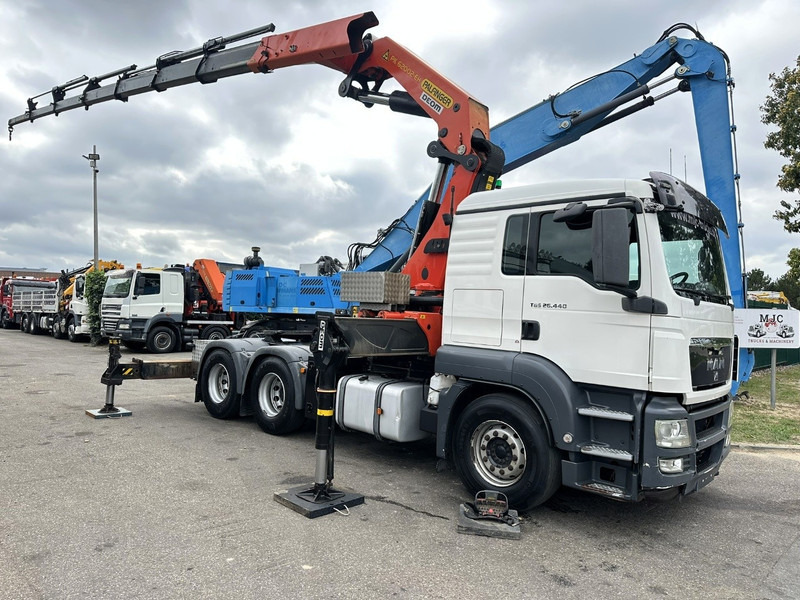 MAN TGS 26.440 6X4 + (22m) CRANE PALFINGER PK62002 E 6x H + 1ME - RETARDER - EURO 5 - BE TRUCK - 起重车:图1 MAN TGS 26.440 6X4 + (22m) CRANE PALFINGER PK62002 E 6x H + 1ME - RETARDER - EURO 5 - BE TRUCK - 起重车:图1