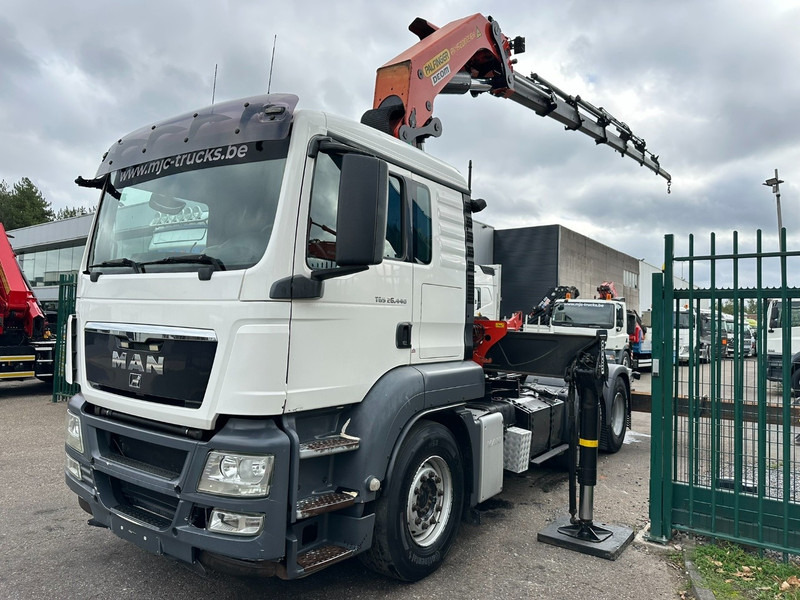 MAN TGS 26.440 6X4 + (22m) CRANE PALFINGER PK62002 E 6x H + 1ME - RETARDER - EURO 5 - BE TRUCK - 起重车:图4 MAN TGS 26.440 6X4 + (22m) CRANE PALFINGER PK62002 E 6x H + 1ME - RETARDER - EURO 5 - BE TRUCK - 起重车:图4