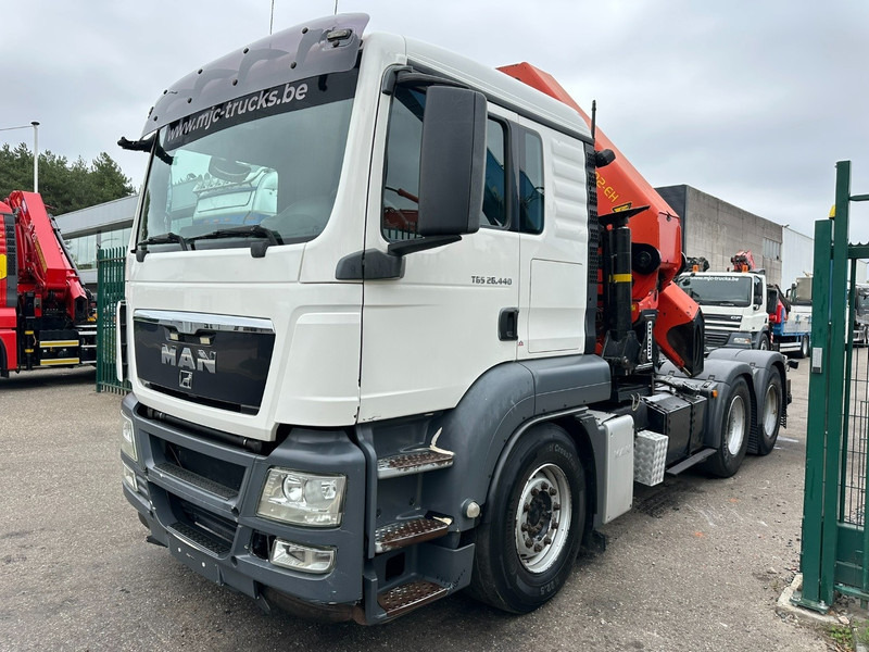 MAN TGS 26.440 6X4 + (22m) CRANE PALFINGER PK62002 E 6x H + 1ME - RETARDER - EURO 5 - BE TRUCK - 起重车:图3 MAN TGS 26.440 6X4 + (22m) CRANE PALFINGER PK62002 E 6x H + 1ME - RETARDER - EURO 5 - BE TRUCK - 起重车:图3