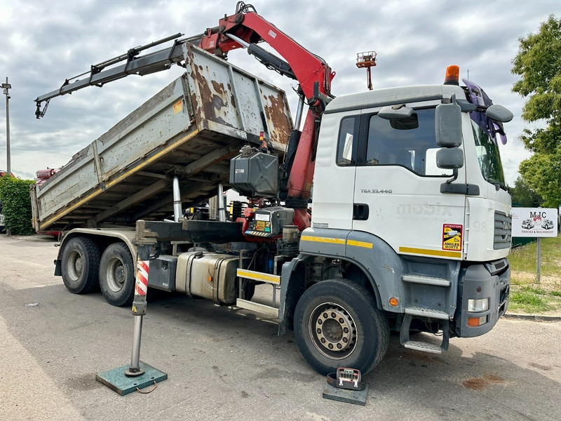 MAN TGS 33.440 6x4 TIPPER + CRANE FASSI F230 - 5x HYDR - 5/6 F Rotator - BIG AXLES HUB REDUCTION / STEEL SPRING - 翻斗车, 起重车:图1 MAN TGS 33.440 6x4 TIPPER + CRANE FASSI F230 - 5x HYDR - 5/6 F Rotator - BIG AXLES HUB REDUCTION / STEEL SPRING - 翻斗车, 起重车:图1