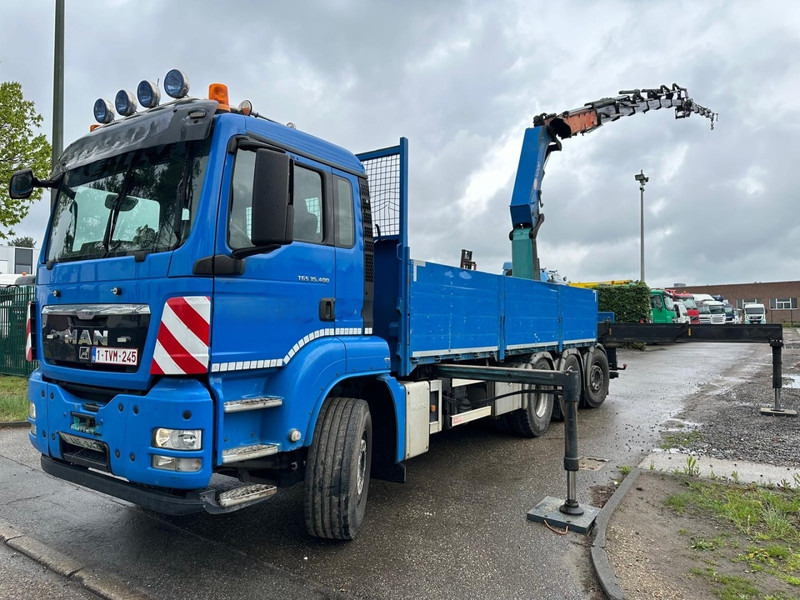 MAN TGS 35.400 8x4 TRIDEM + (32.5m) CRANE HMF 4720 K6 + JIB FJ1000 K4 - PLATFORM 6m - LIFT/STEERING - RADIO - 5E F - BE TRUCK - 起重车:图5 MAN TGS 35.400 8x4 TRIDEM + (32.5m) CRANE HMF 4720 K6 + JIB FJ1000 K4 - PLATFORM 6m - LIFT/STEERING - RADIO - 5E F - BE TRUCK - 起重车:图5
