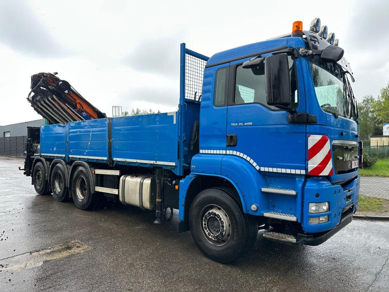 MAN TGS 35.400 8x4 TRIDEM + (32.5m) CRANE HMF 4720 K6 + JIB FJ1000 K4 - PLATFORM 6m - LIFT/STEERING - RADIO - 5E F - BE TRUCK - 起重车:图2 MAN TGS 35.400 8x4 TRIDEM + (32.5m) CRANE HMF 4720 K6 + JIB FJ1000 K4 - PLATFORM 6m - LIFT/STEERING - RADIO - 5E F - BE TRUCK - 起重车:图2
