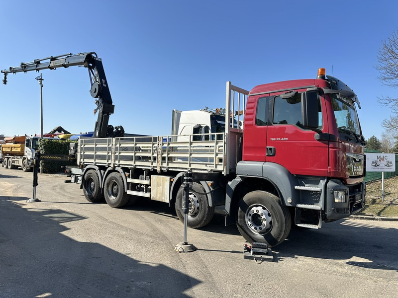 MAN TGS 35.420 8x4 + CRANE HIAB X-HIPRO 302 EP-5 - 192.000km - ROTATOR - 5/6 F - PLATFORM 6m55 - AIR SUSPENSION - TUV 06/2025 - TOP CONDITION - 起重车:图1 MAN TGS 35.420 8x4 + CRANE HIAB X-HIPRO 302 EP-5 - 192.000km - ROTATOR - 5/6 F - PLATFORM 6m55 - AIR SUSPENSION - TUV 06/2025 - TOP CONDITION - 起重车:图1
