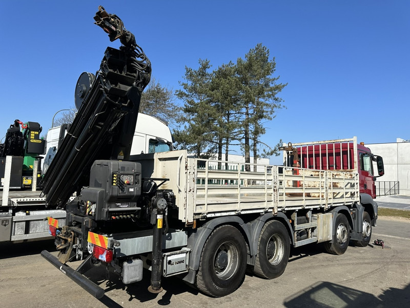 MAN TGS 35.420 8x4 + CRANE HIAB X-HIPRO 302 EP-5 - 192.000km - ROTATOR - 5/6 F - PLATFORM 6m55 - AIR SUSPENSION - TUV 06/2025 - TOP CONDITION - 栏板式/ 平板卡车, 起重车:图5 MAN TGS 35.420 8x4 + CRANE HIAB X-HIPRO 302 EP-5 - 192.000km - ROTATOR - 5/6 F - PLATFORM 6m55 - AIR SUSPENSION - TUV 06/2025 - TOP CONDITION - 栏板式/ 平板卡车, 起重车:图5